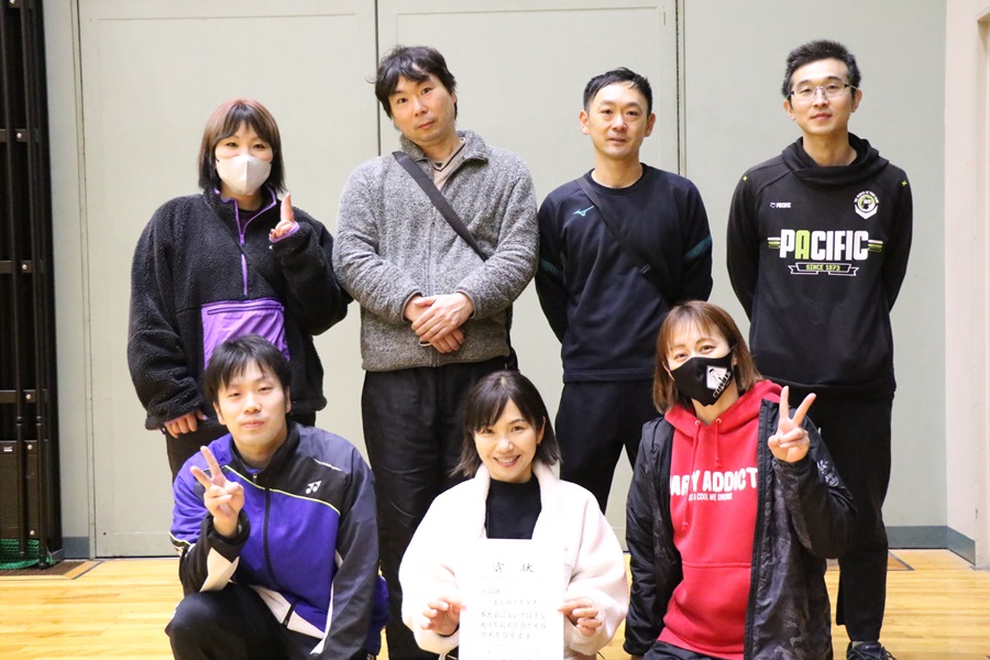 令和５年度香川県混合複対抗バドミントン大会