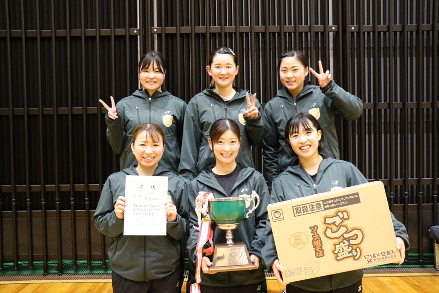 女子団体優勝 百十四銀行